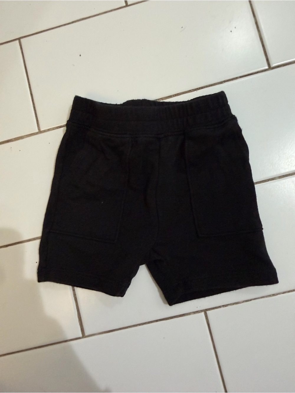 Little Sleepies Black Kids Shorts